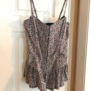Betsey Johnson Daisy Corset top
